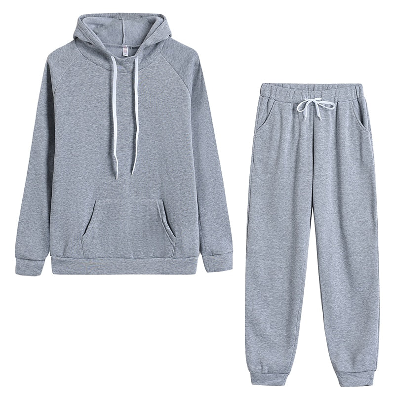 2 PIECE HOODIE TRACKSUIT OUTFIT