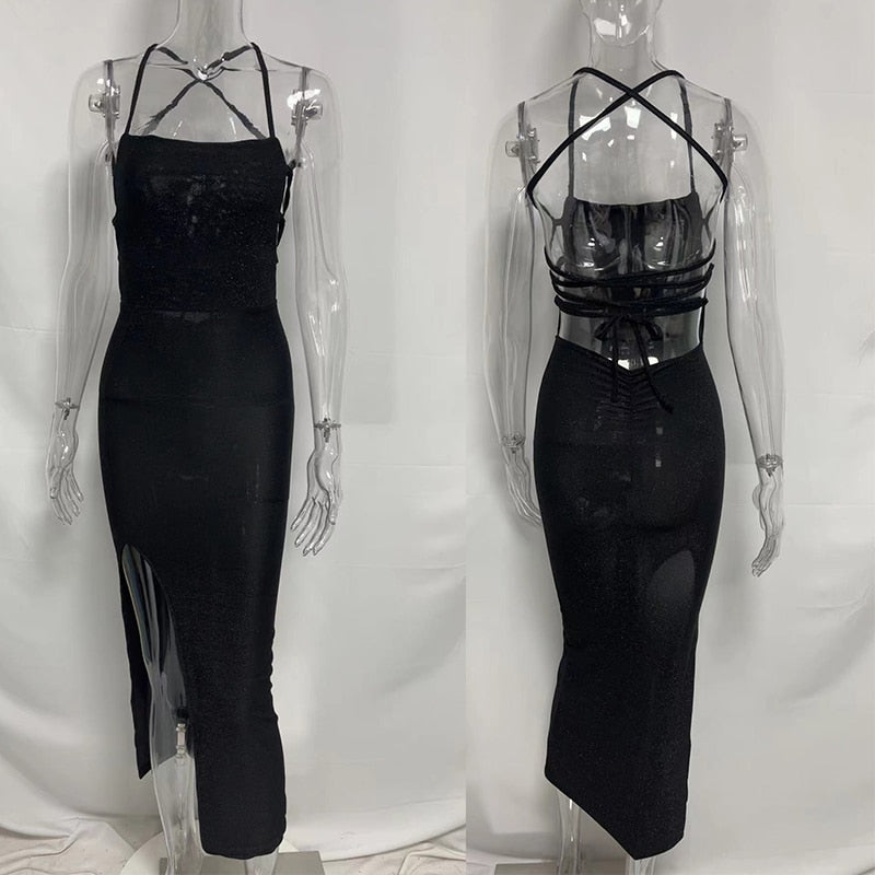 LONG GLITTER BACKLESS DRESS π
πΌ