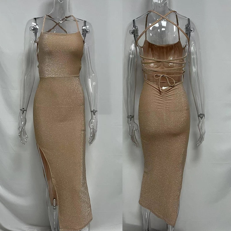 LONG GLITTER BACKLESS DRESS π
πΌ