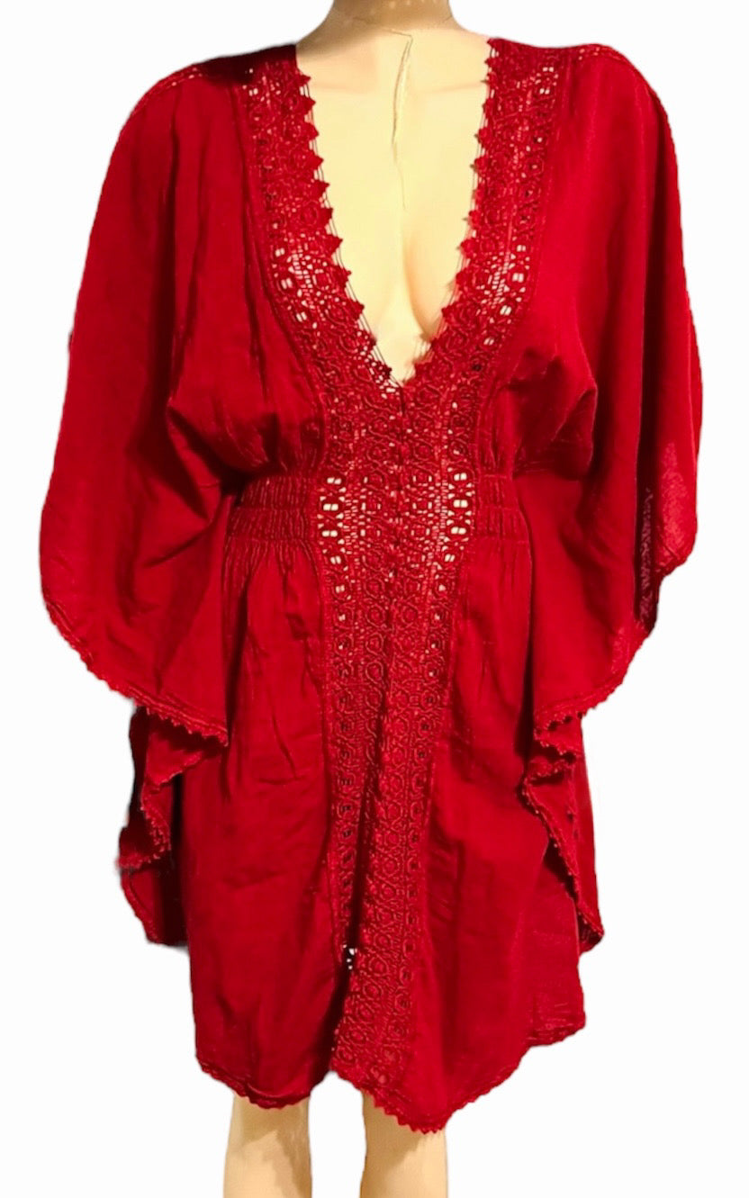 SWIMSUIT COVER UP SHIRT/DRESS