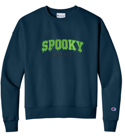 Embroidered Champion® Women’s Powerblend® Crewneck Sweatshirt