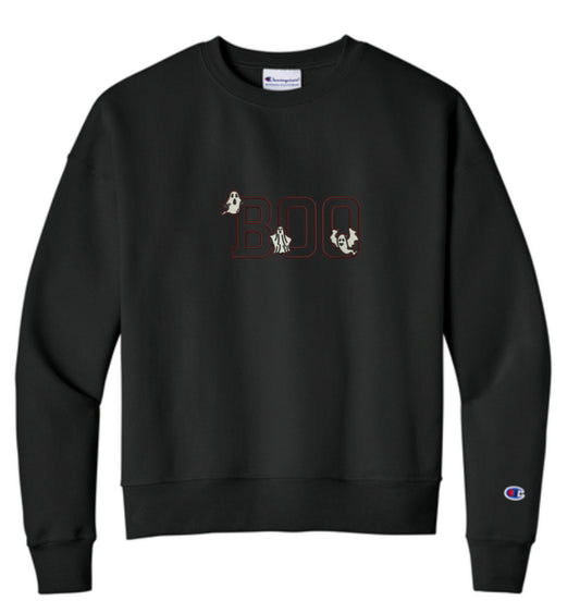 Embroidered Champion® Women’s Powerblend® Crewneck Sweatshirt