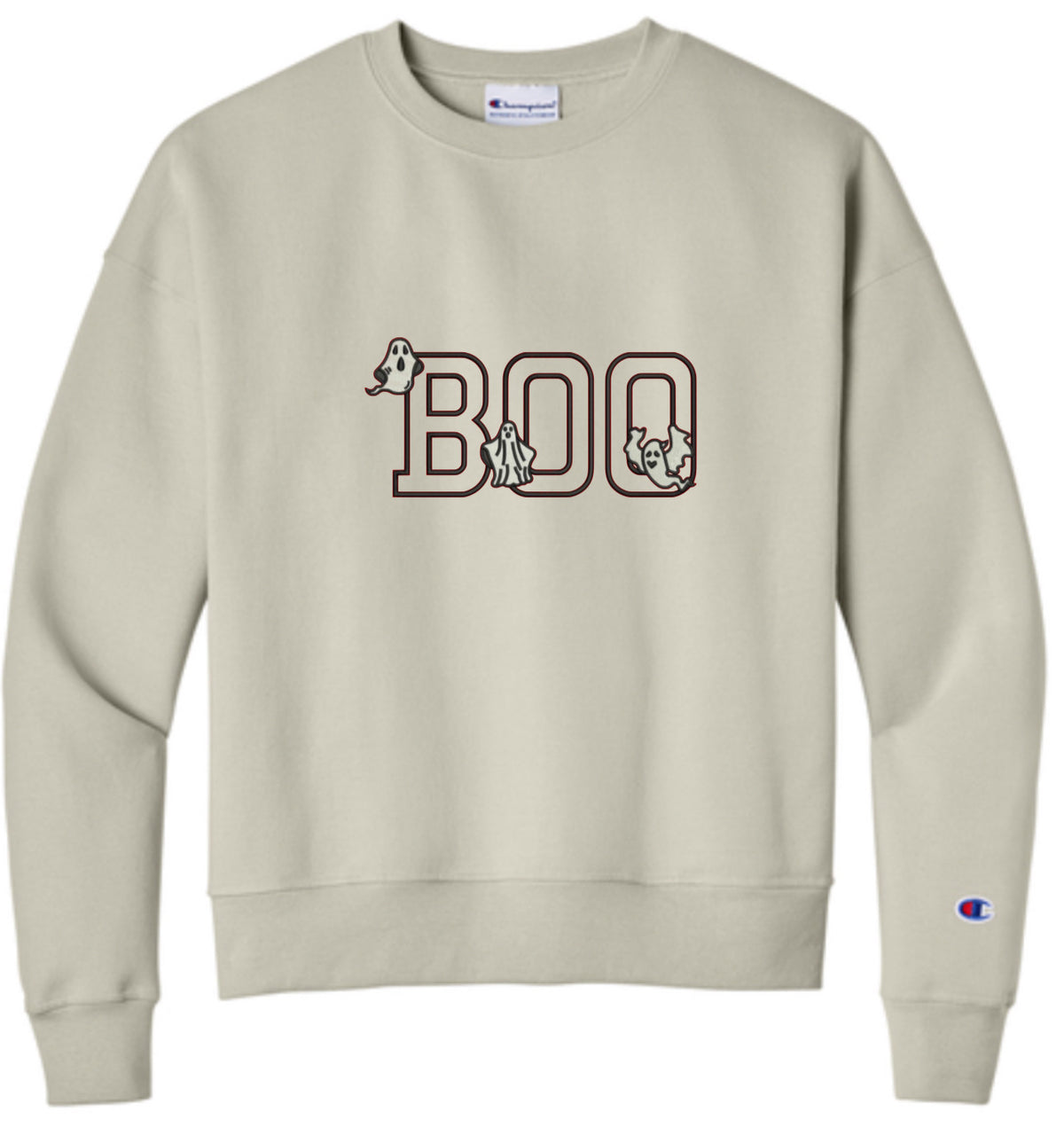 Embroidered Champion® Women’s Powerblend® Crewneck Sweatshirt