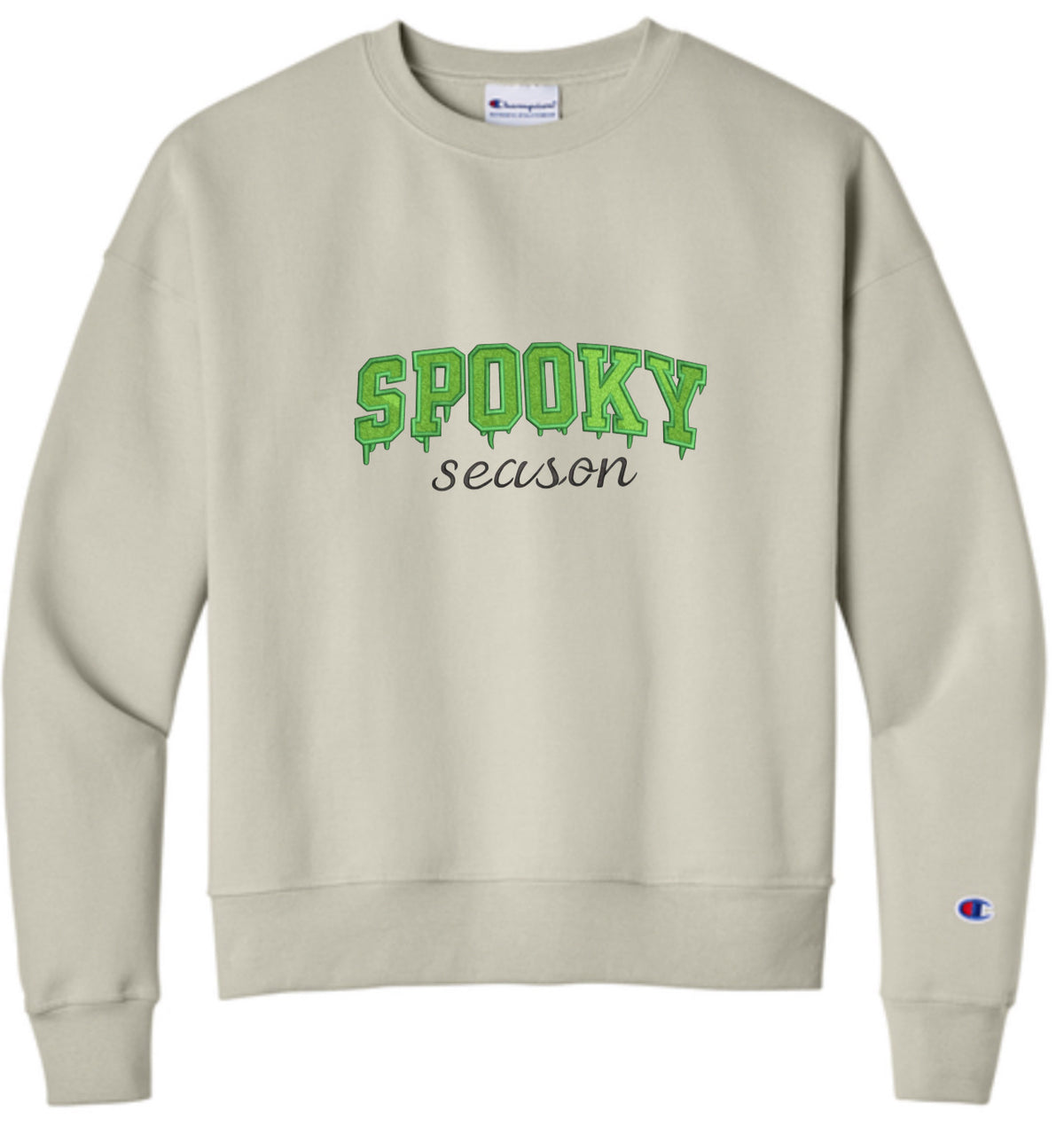 Embroidered Champion® Women’s Powerblend® Crewneck Sweatshirt
