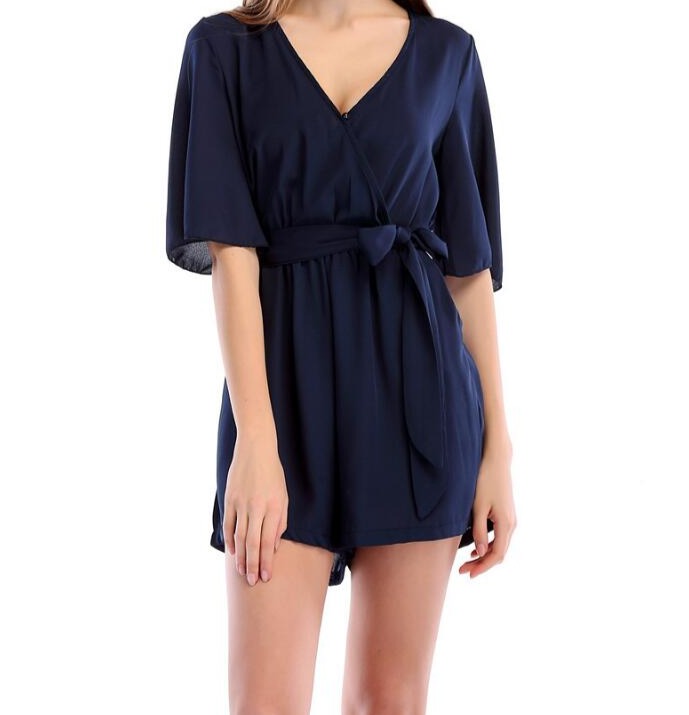 V-NECK ROMPER