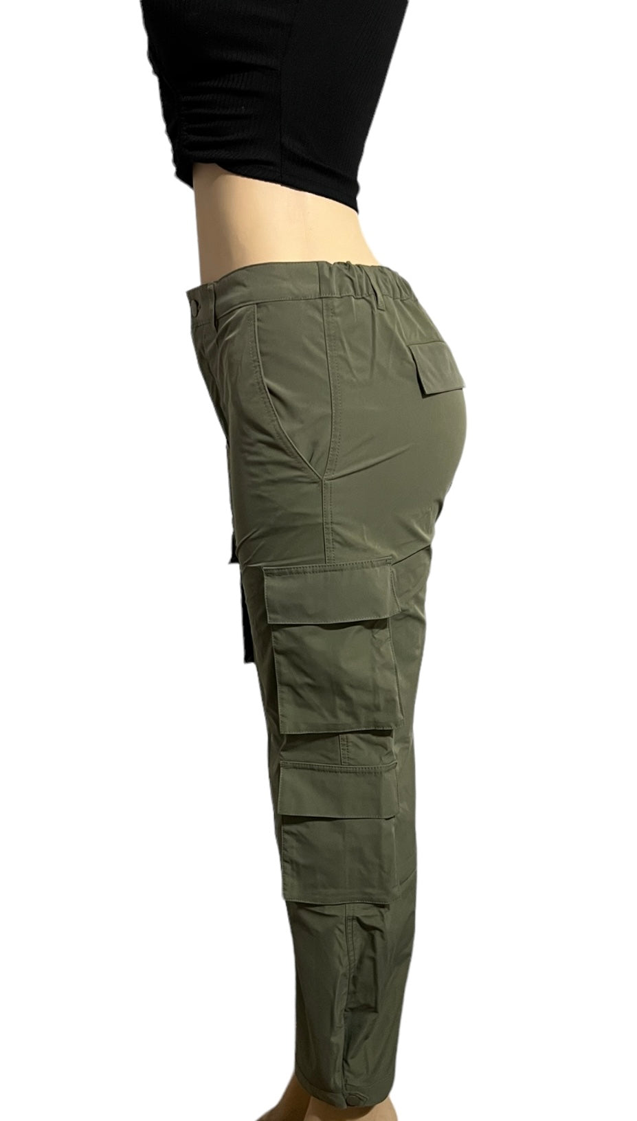 MID WAIST VINTAGE CARGO PANTS