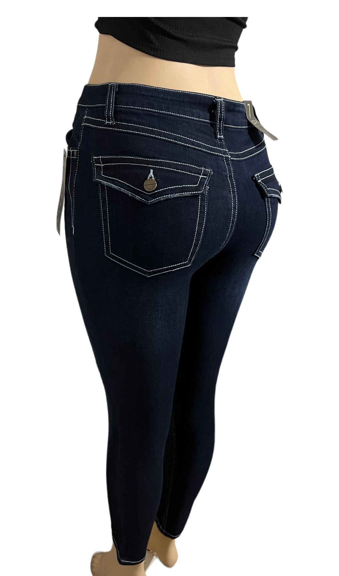 MID RISE SKINNY JEANS