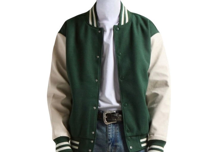 Letterman Jacket/  Available as is and Customizable (Embroidery)