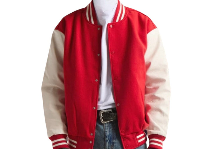 Letterman Jacket/  Available as is and Customizable (Embroidery)