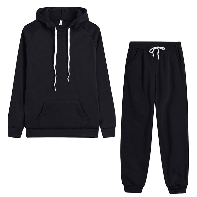 2 PIECE HOODIE TRACKSUIT OUTFIT