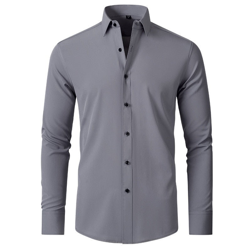 MEN'S LONG-SLEEVED BUSINESS CASUAL SHIRT