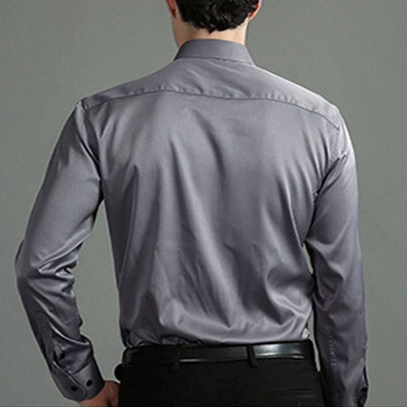 MEN'S LONG-SLEEVED BUSINESS CASUAL SHIRT