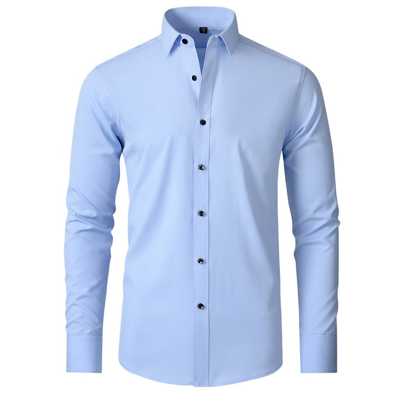 MEN'S LONG-SLEEVED BUSINESS CASUAL SHIRT