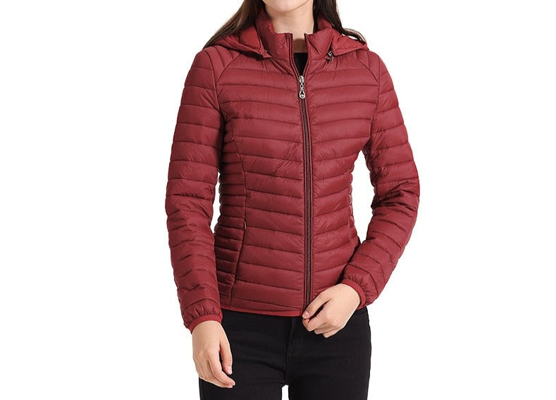 WINTER LIGHTWEIGHT PADDED PUFFER JACKET