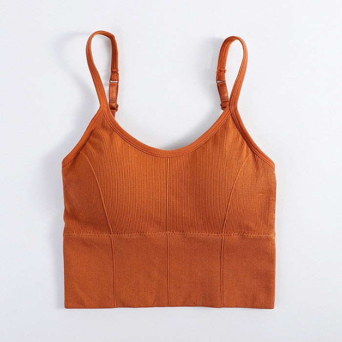 BREATHABLE PUSH-UP SPORTS BRA