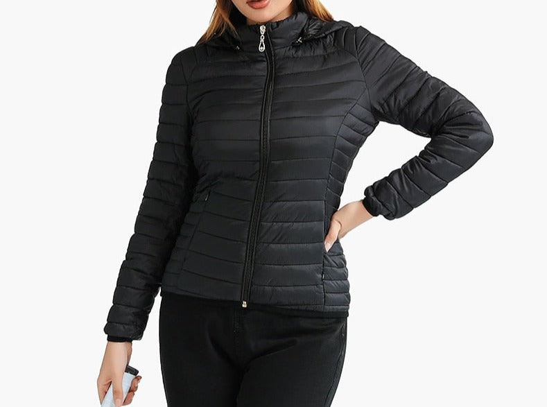 WINTER LIGHTWEIGHT PADDED PUFFER JACKET