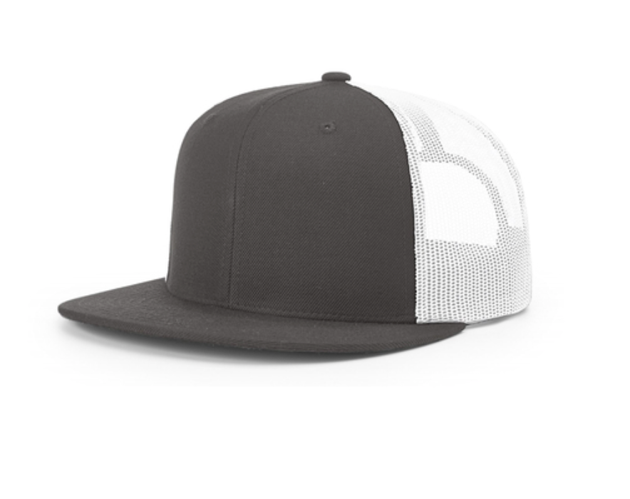 Richardson Acrylic-Wool Blend Flatbill Trucker Hat-511