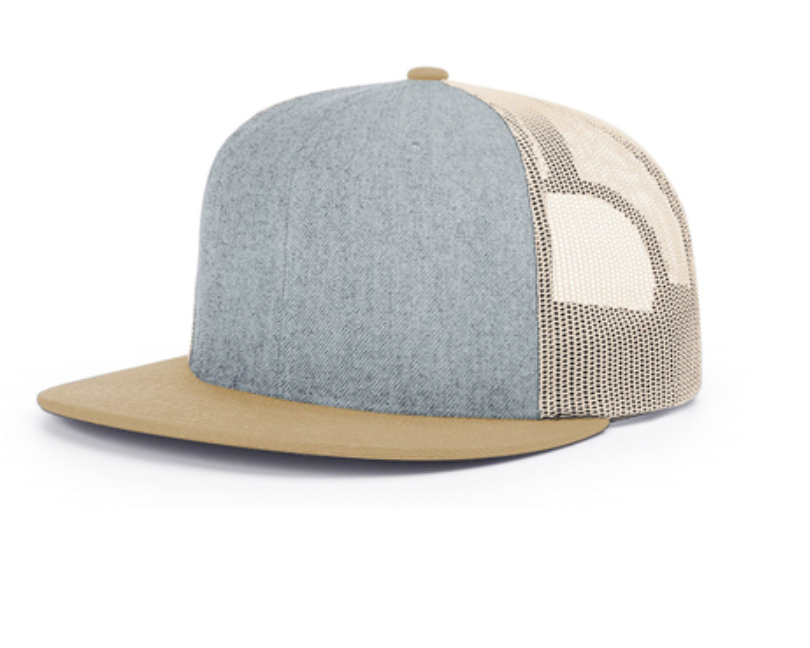 Richardson Acrylic-Wool Blend Flatbill Trucker Hat-511