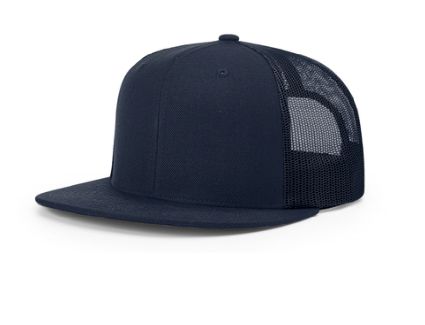 Richardson Acrylic-Wool Blend Flatbill Trucker Hat-511