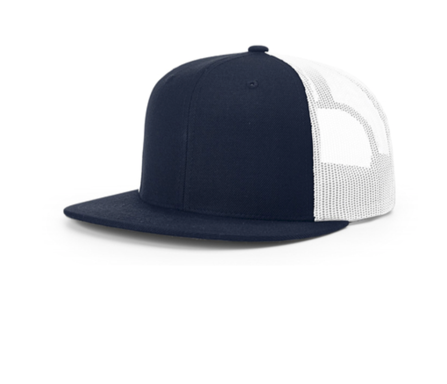 Richardson Acrylic-Wool Blend Flatbill Trucker Hat-511