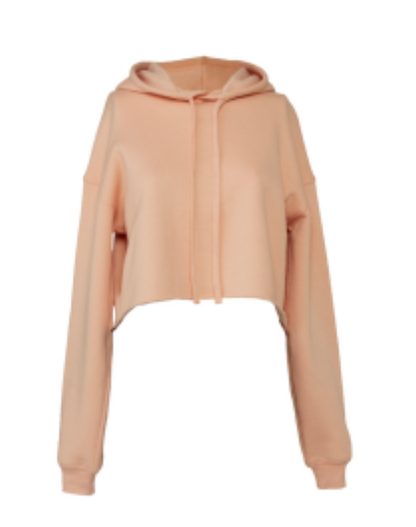 BELLA+CANVAS Women's Cropped Fleece Hoodie
