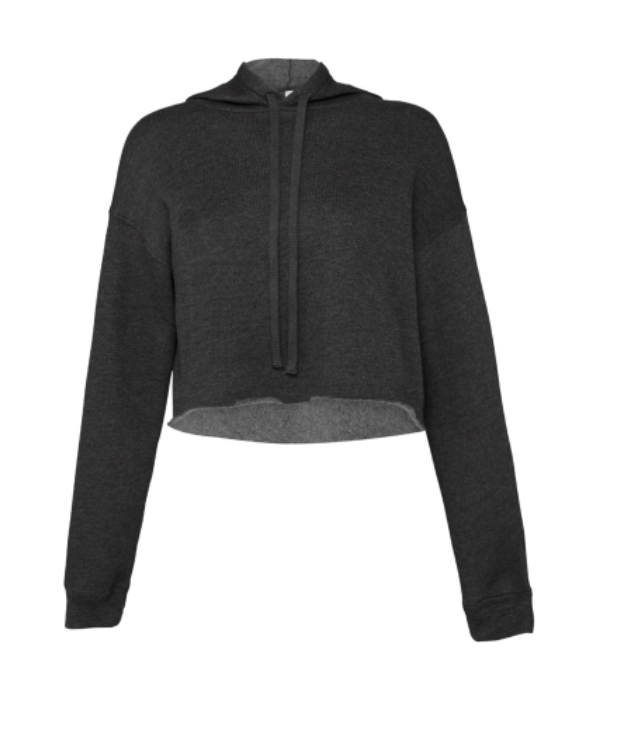 BELLA+CANVAS Women's Cropped Fleece Hoodie