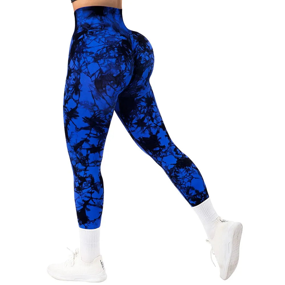 TIE DYE FITNESS LEGGINGS