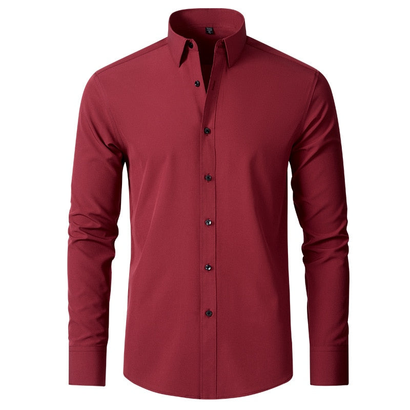 MEN'S LONG-SLEEVED BUSINESS CASUAL SHIRT