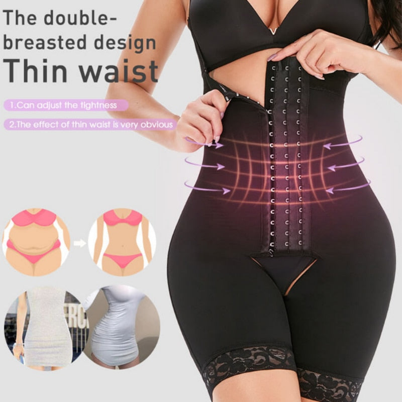 FULL BODY SHAPER UNDER BUST CORSET BODYSUIT