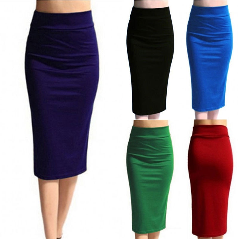 HIGH WAIST PENCIL SKIRT